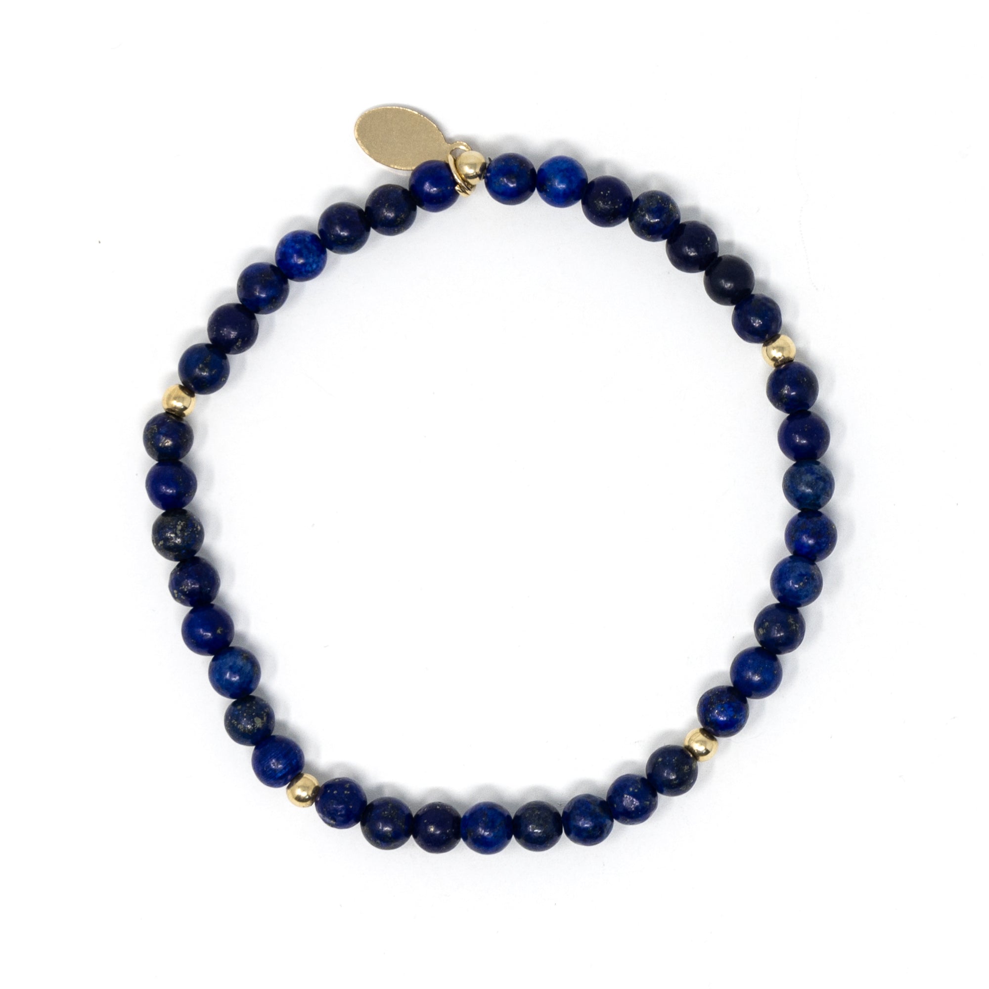 Lapis Stretch Bracelet