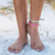 Starfish MERMAID Anklet Stack on Beach